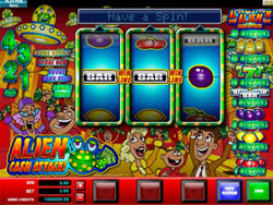 Alien Cash Attack Classic Slots