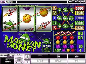 Martian Money Classic Slots