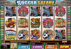 Soccer Safari Video Slot